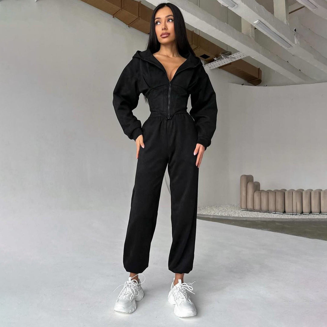 Damen lässiger Sweater-Anzug Drune