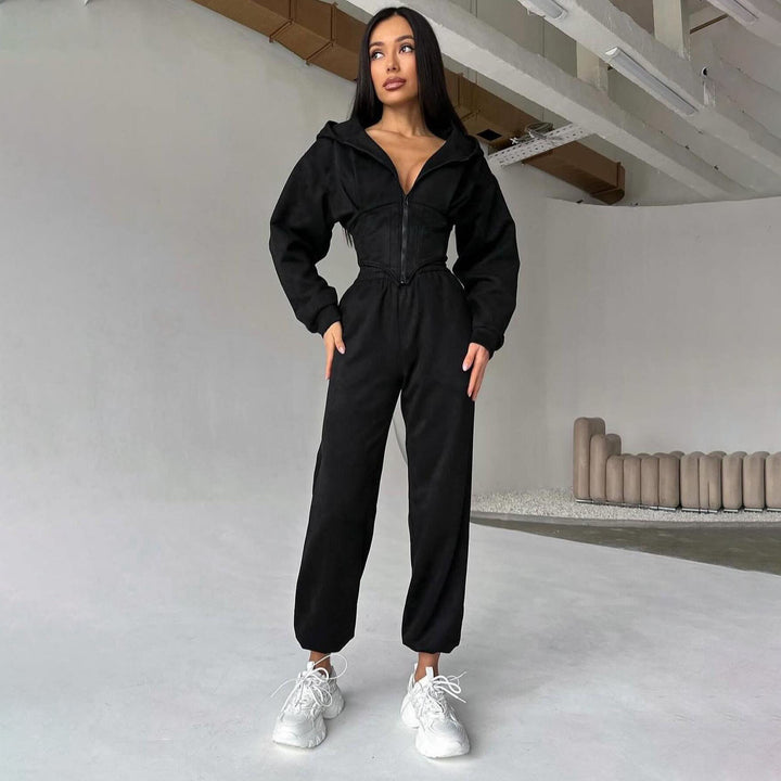 Damen lässiger Sweater-Anzug Drune