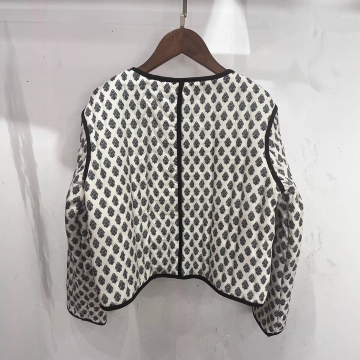Damen elegante und bequeme Jacke Drune