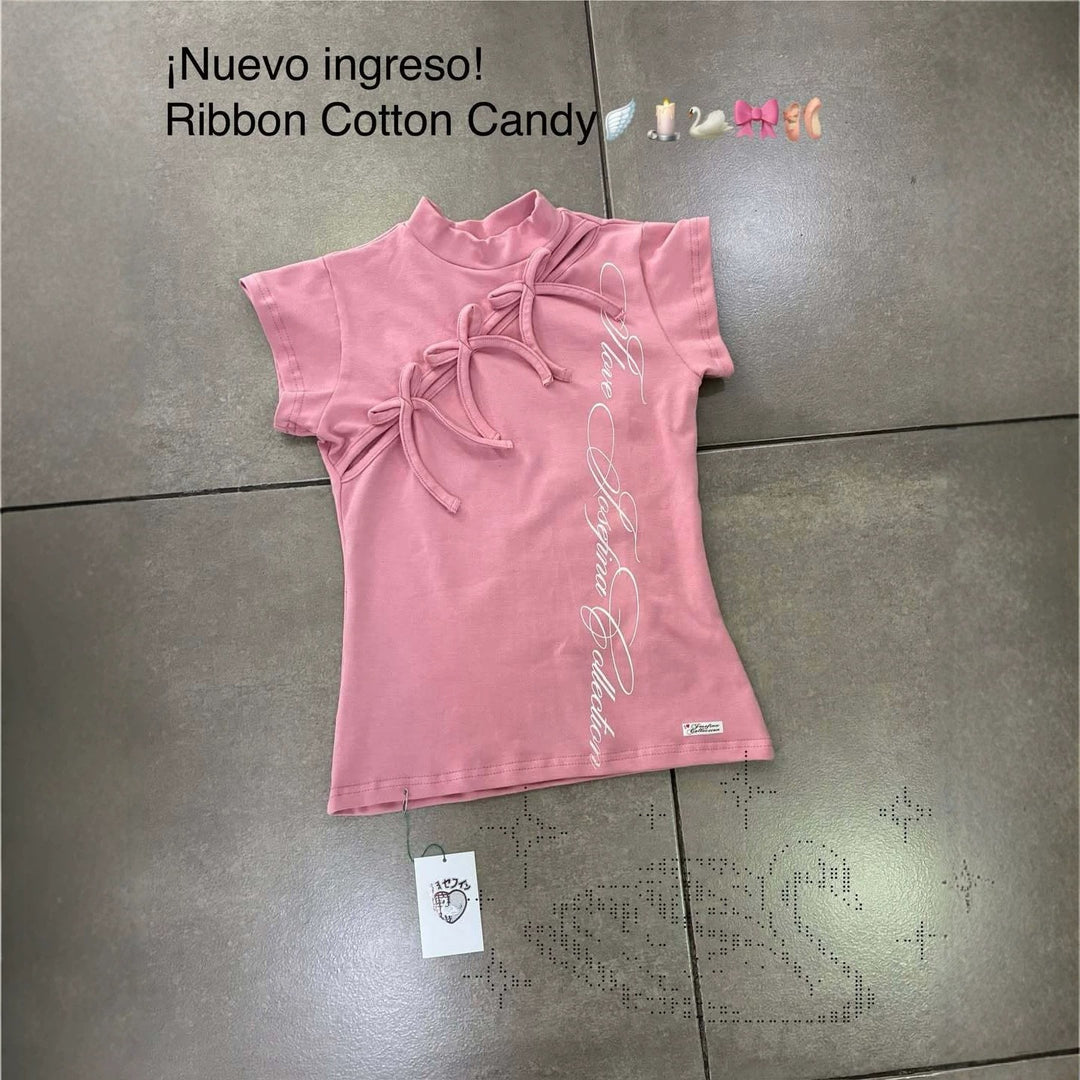 Damen Modisches T-Shirt mit asymmetrischem Schnitt und kreativem Druck Drune