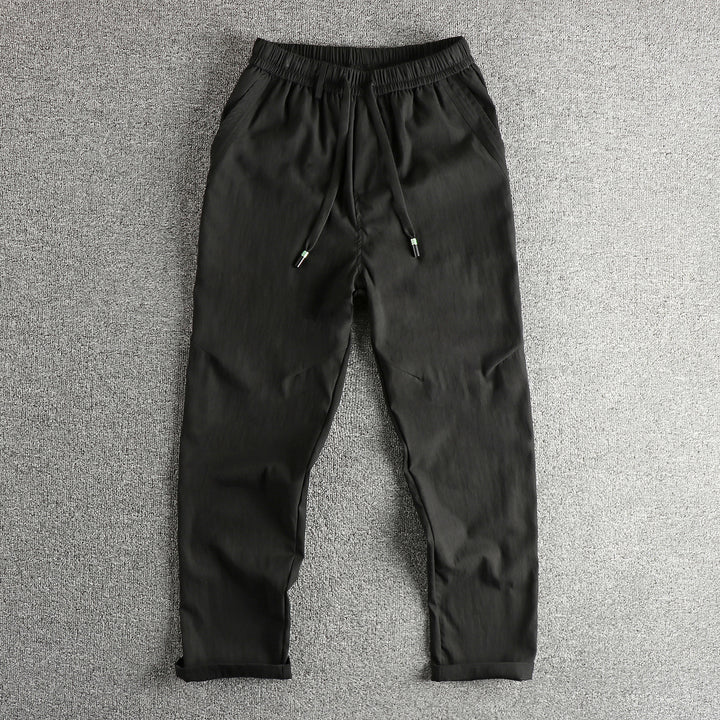 Herren Sportliche Freizeitpants mit elastischem Bund und praktischem Zugband Drune