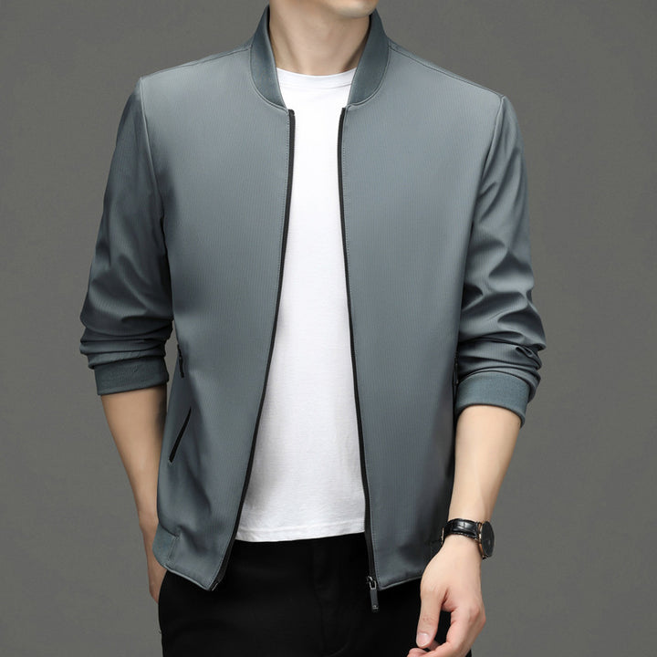 Herren sportliche Blousonjacke mit modernem Schnitt und funktionalen Details Drune