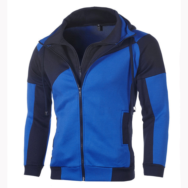 Damen Sportliche Kapuzenjacke mit hohem Kragen und praktischen Reißverschlusstaschen Drune