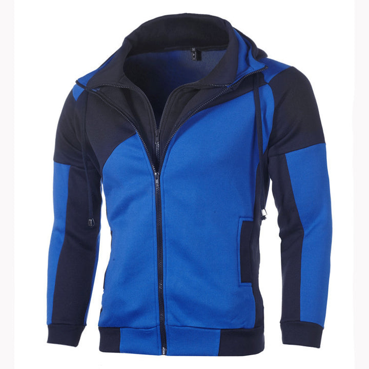 Damen Sportliche Kapuzenjacke mit hohem Kragen und praktischen Reißverschlusstaschen Drune