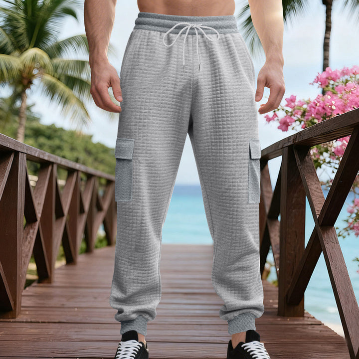 Herren Cargo-Jogginghose mit elastischem Bund und praktischen Seitentaschen Drune