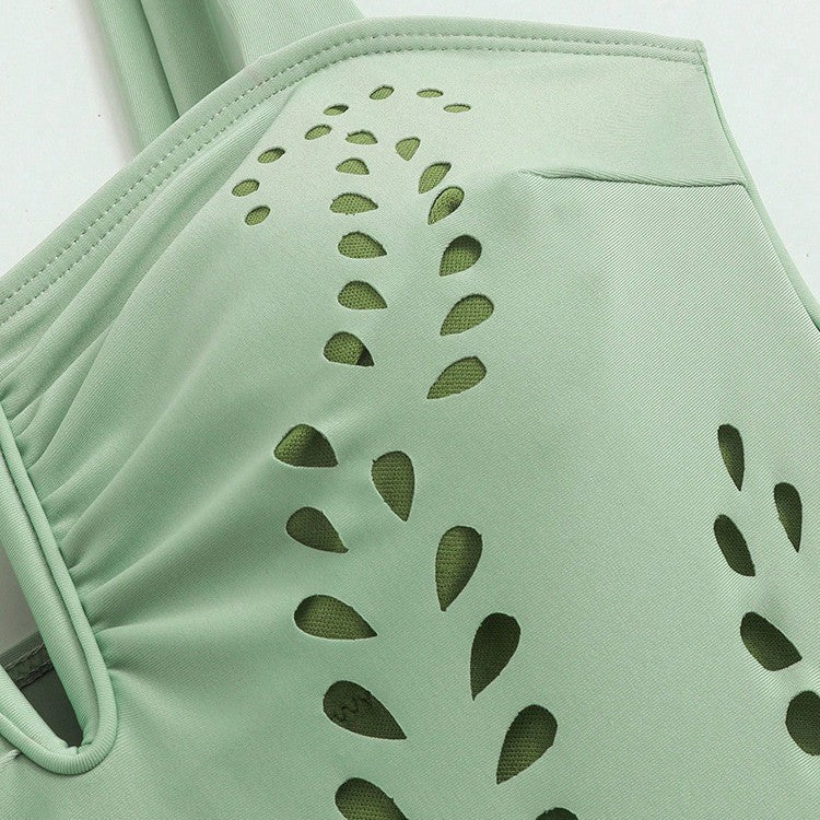 Damen Schwimmanzug mit elegantem Rock und raffinierten Cut-Outs Drune