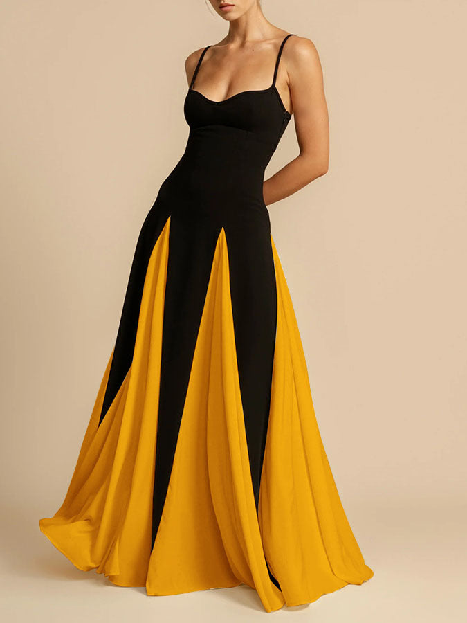 Damen Abendkleid mit asymmetrischem Schnitt Drune