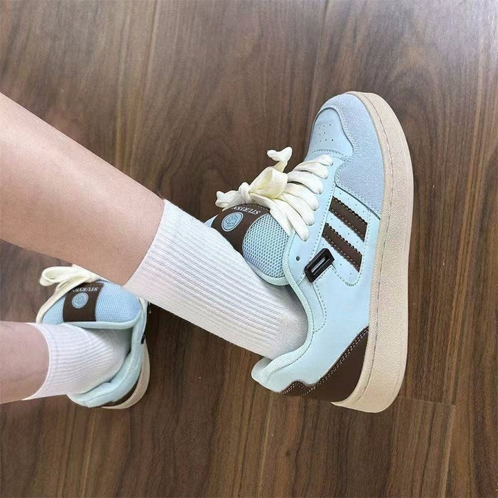 Damen Sportliche Lifestyle Sneakers mit modischem Retro-Design Drune