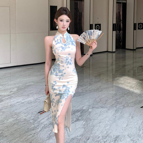 Drune | Socialite Cheongsam Vintage Slim Kleid