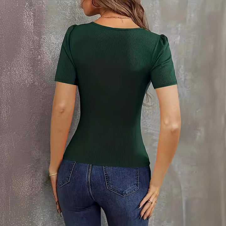 Damen Figuroptimierter Body mit V-Ausschnitt Drune