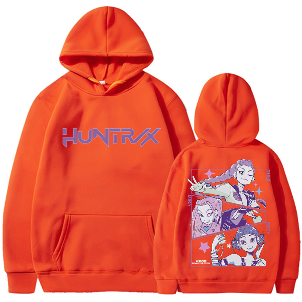 Damen Kapuzenpullover mit einzigartigem Grafik-Design und lässigem Schnitt Drune