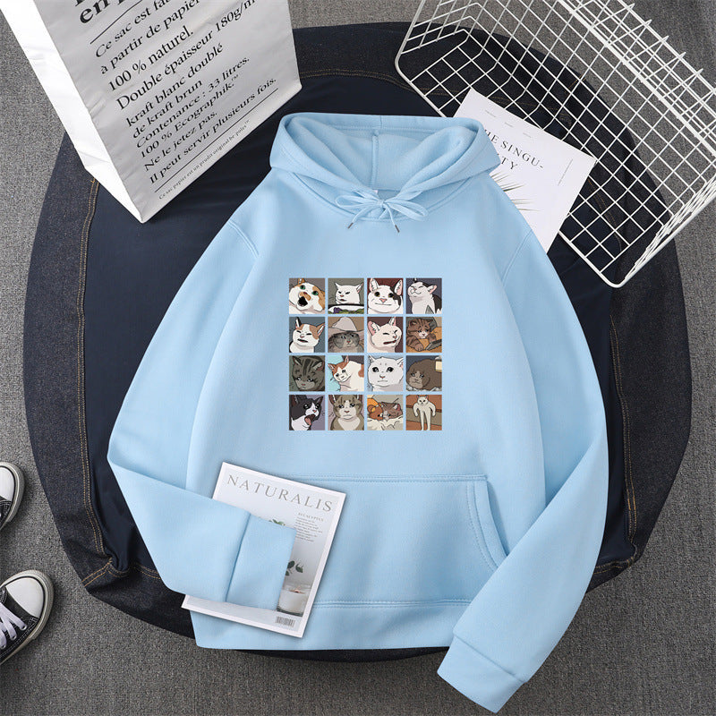 Damen Sweatshirt mit Tier-Motiv Drune