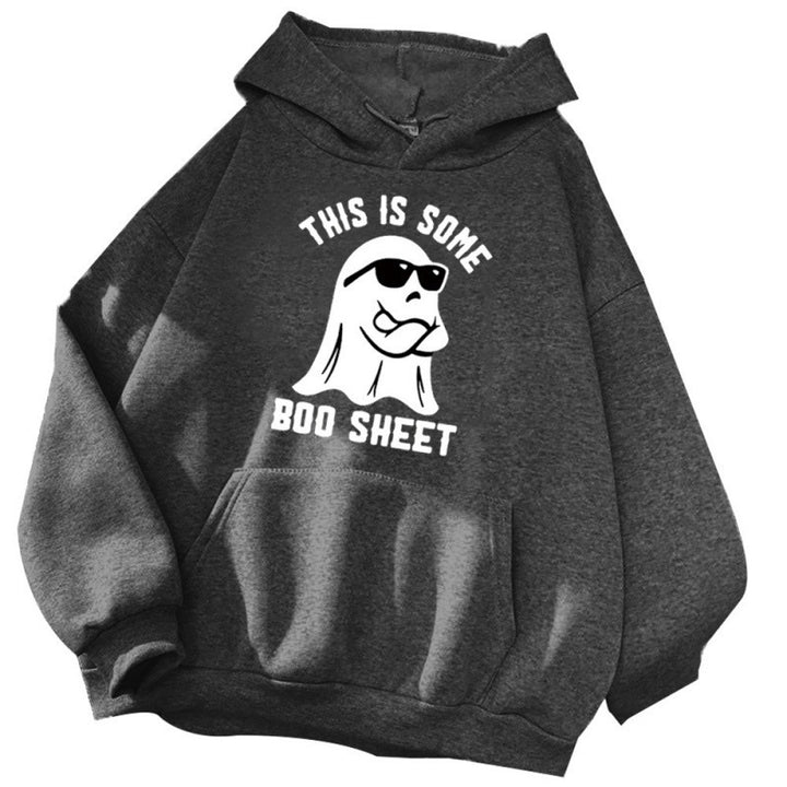 Damen Kapuzenpullover mit witzigem Spruch und bequemer Passform Drune