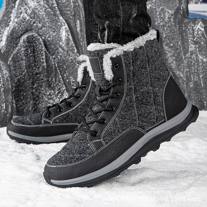 Damen Winterboots mit isolierendem Fleece-Futter und rutschfester Sohle Drune