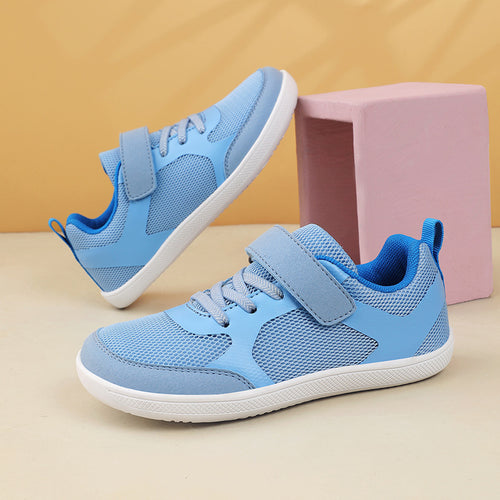 Unisex nan leichte Mesh-Sneaker mit elastischem Schnürsystem, Klettverschluss und EVA-Zwischensohle Drune