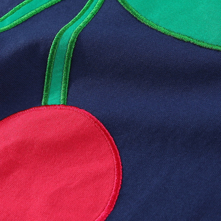 Mädchen Freizeitkleid mit fröhlichem Kirschdesign Drune