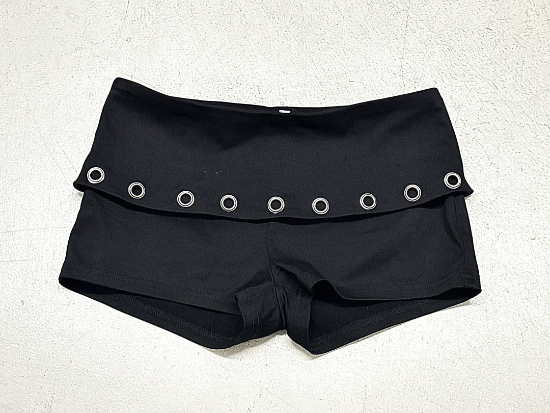 Damen Sportliche Badeshorts mit modischem Gummibund und Ringakzenten Drune