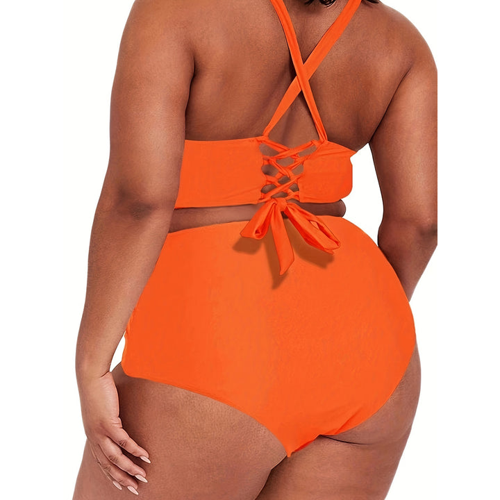Damen Zweiteiliges Badeoutfit mit lässigem Wickelrock Drune