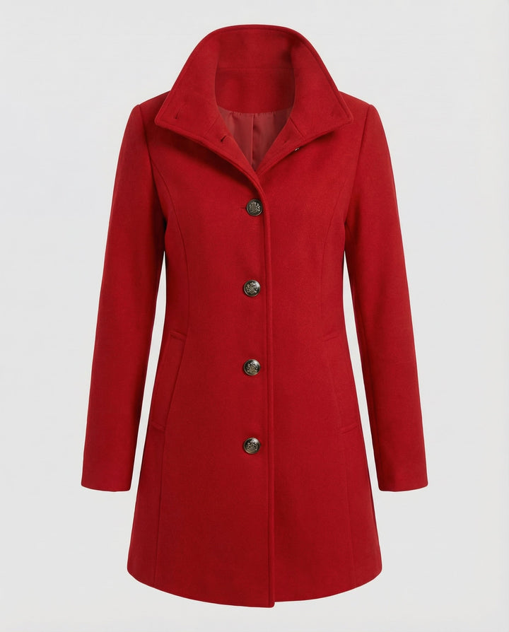 Eleganter Damen Wollmantel | Drune
