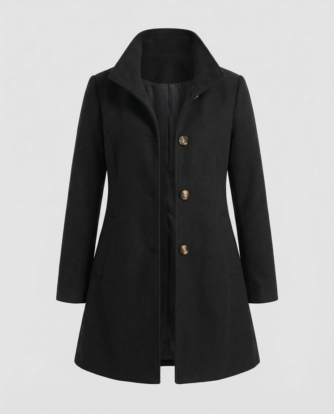 Eleganter Damen Wollmantel | Drune