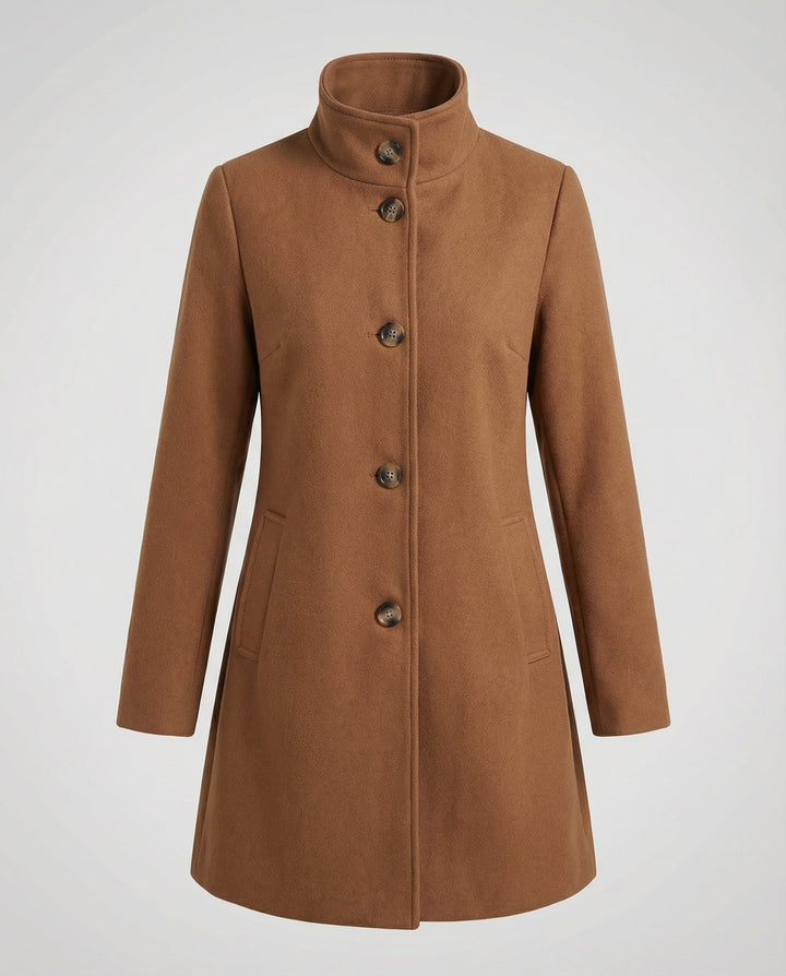 Eleganter Damen Wollmantel | Drune