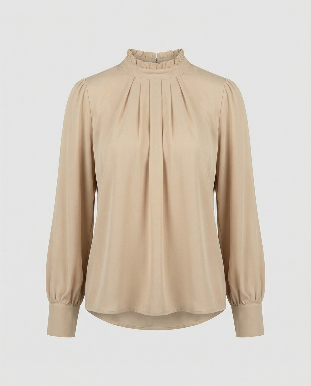 Drune | Falten Hoher Kragen Lässiger Schnitt Elegante Kleidung