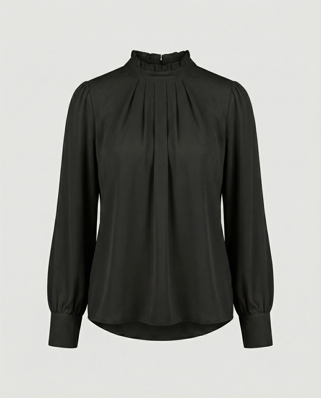 Drune | Falten Hoher Kragen Lässiger Schnitt Elegante Kleidung