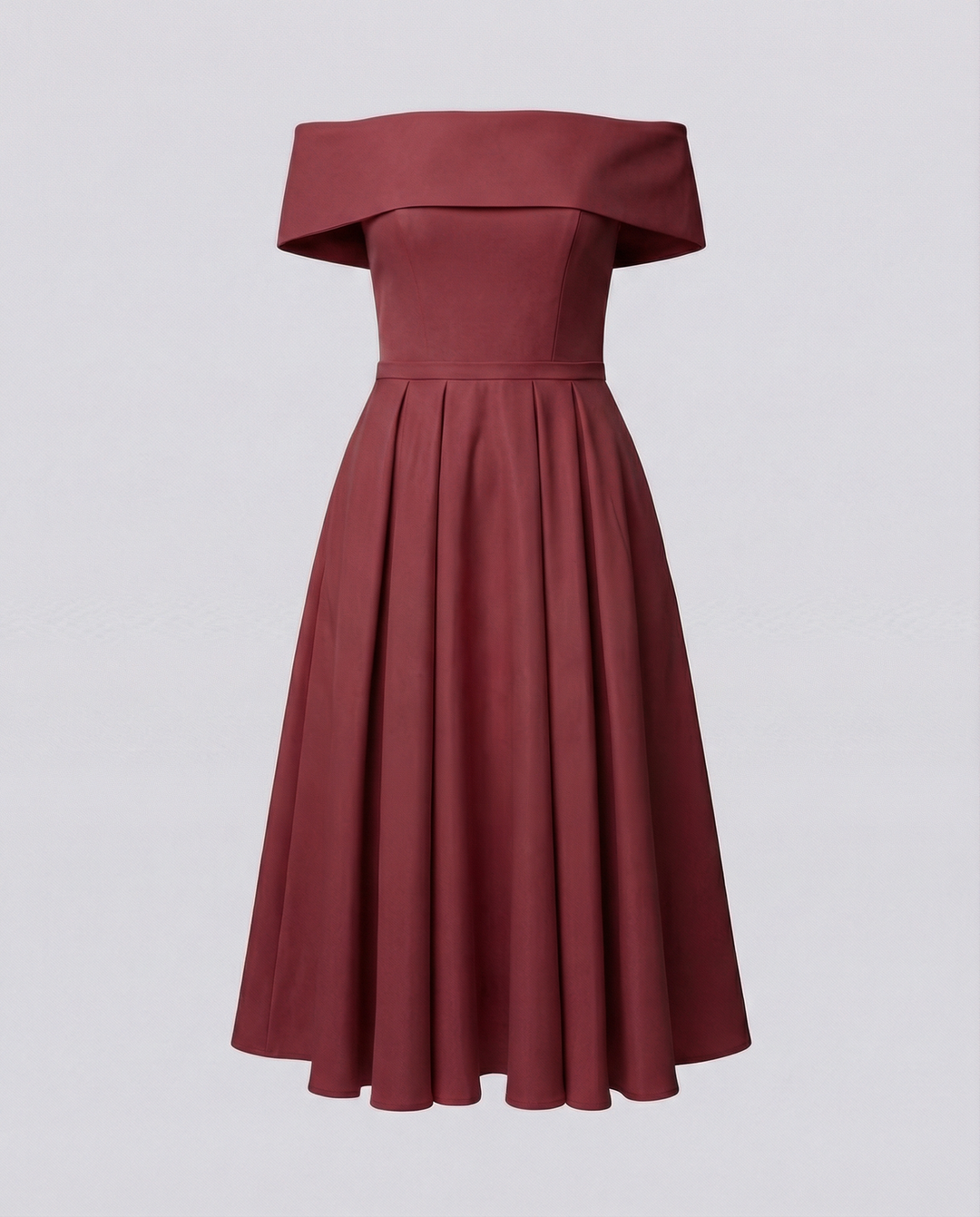 Mode Lässig Trägerlos Satin Partykleid