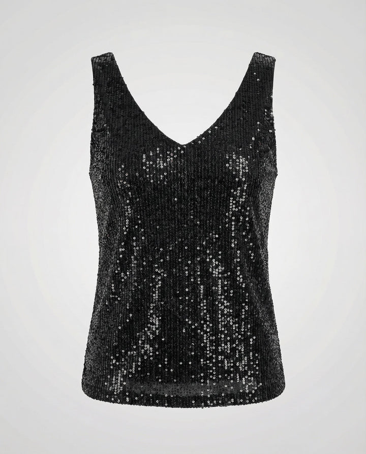 Glitzerndes Damen Oberteil | Drune