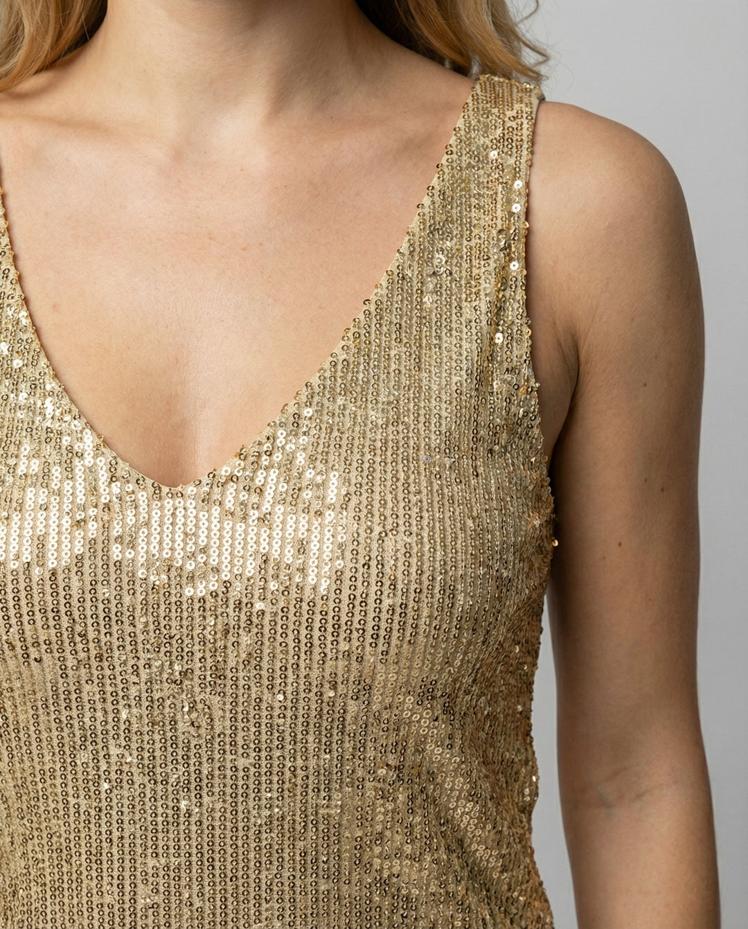 Glitzerndes Damen Oberteil | Drune