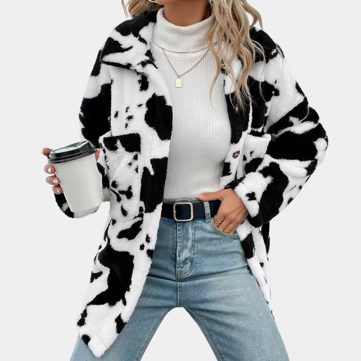 Drune | Plüsch Winterjacke für Frauen