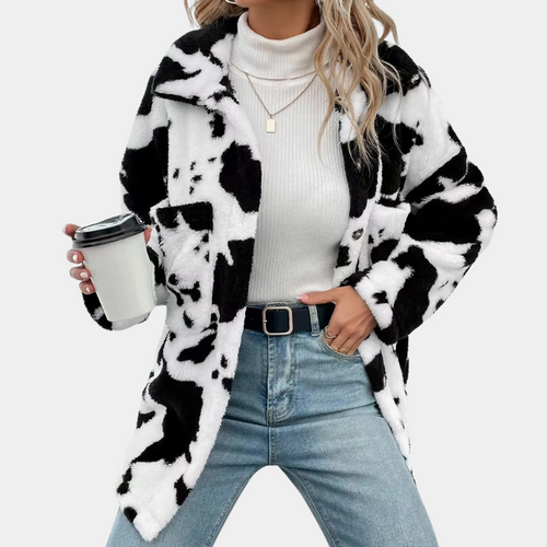 Drune | Plüsch Winterjacke für Frauen