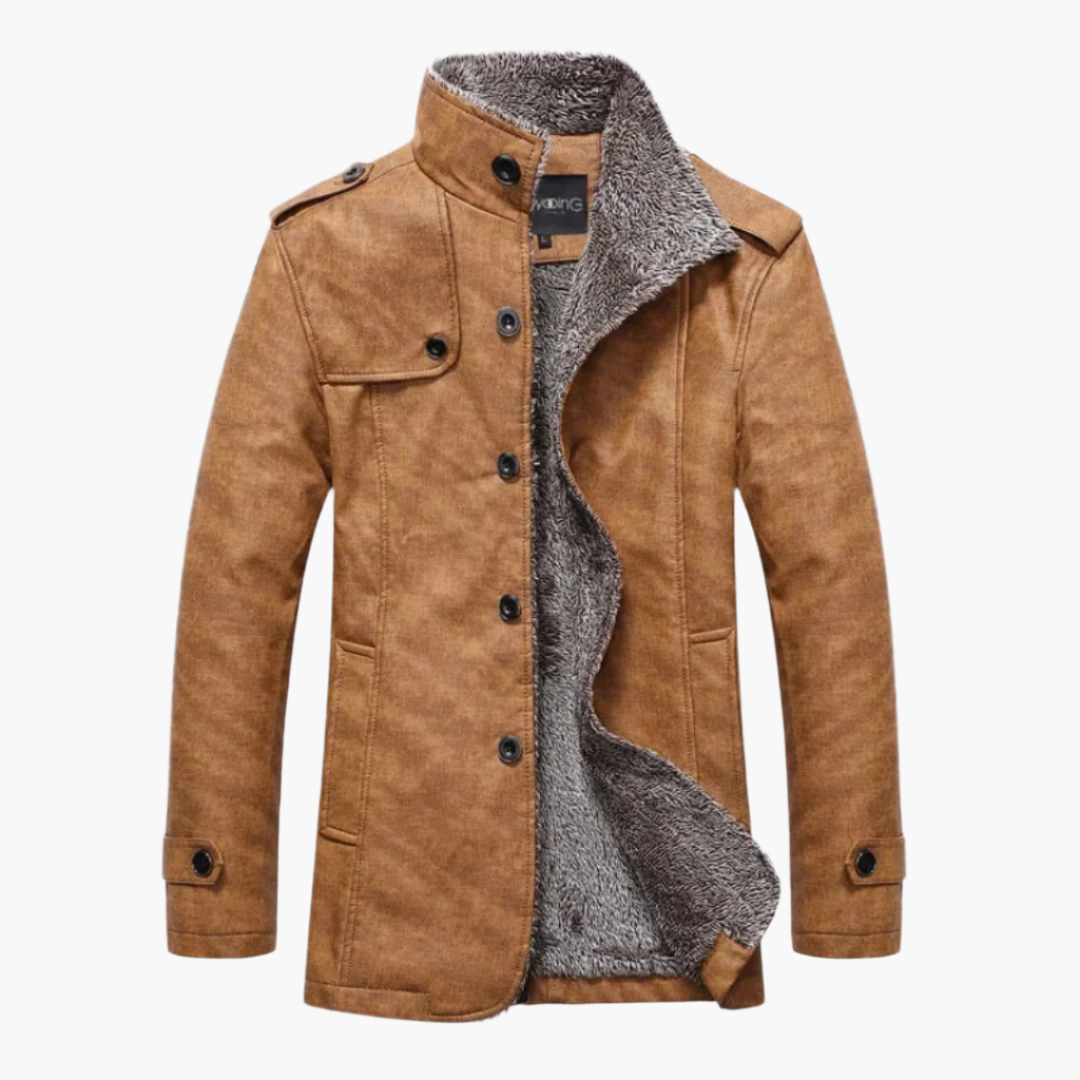 Drune | Winterjacke mit Teddyfutter - Modischer Outdoor Mantel für Alltag und Freizeit