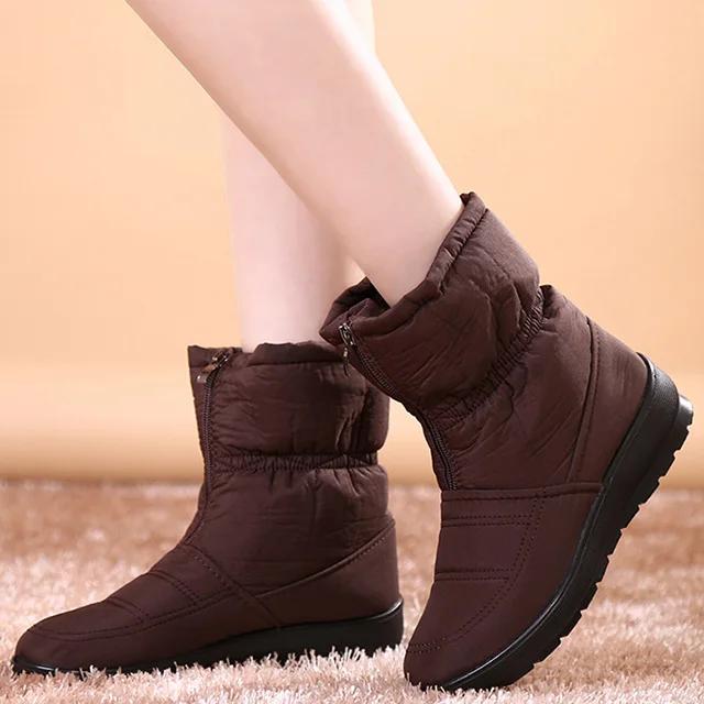 Drune | Damen Schnee Stiefeletten - Winterwarm