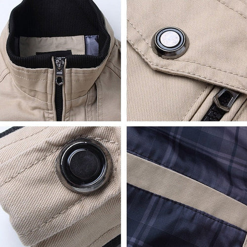 Drune | Übergangsjacke für Herren mit Reißverschluss und Brusttasche