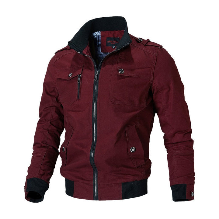 Drune | Übergangsjacke für Herren mit Reißverschluss und Brusttasche