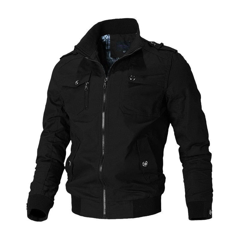 Drune | Übergangsjacke für Herren mit Reißverschluss und Brusttasche