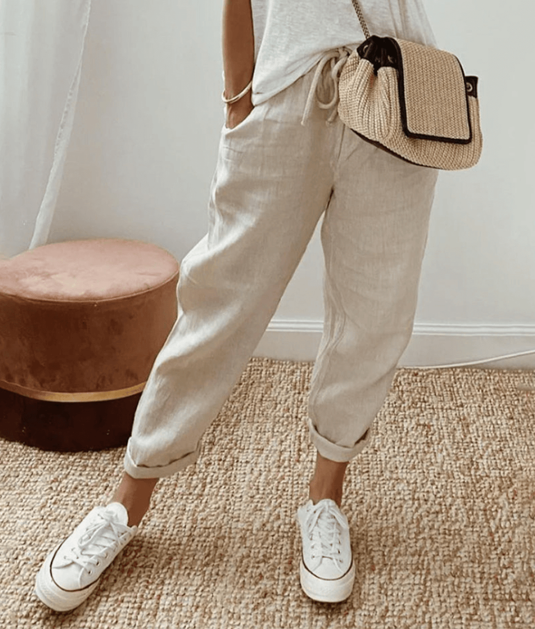 Drune | Premium Entspannte Leinenhose