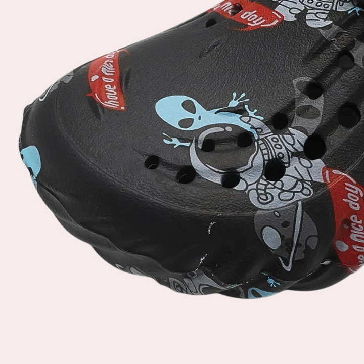 Drune | Modische Graffiti Sandalen Für Herren