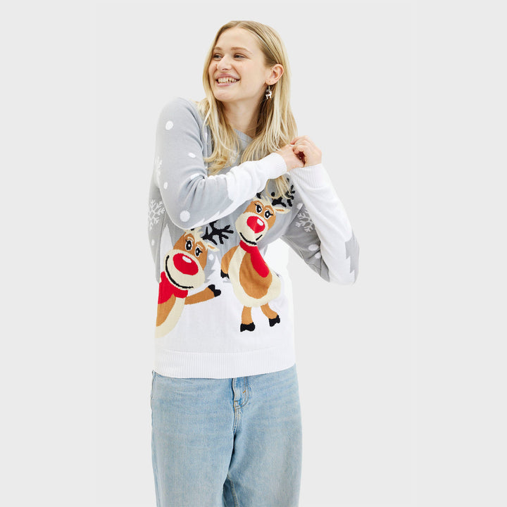 Drune | Süßer Weihnachtspullover - Damen