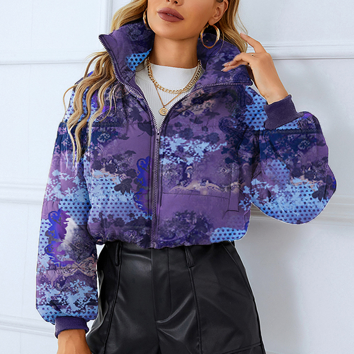 Drune | Moderne Elegante Winterjacke Für Damen Mit Reißverschluss