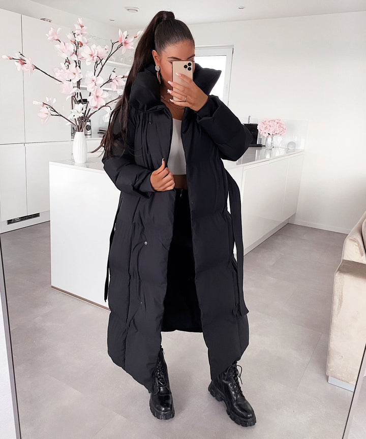 Drune | Damen Oversized Lange Gesteppten Winterparka
