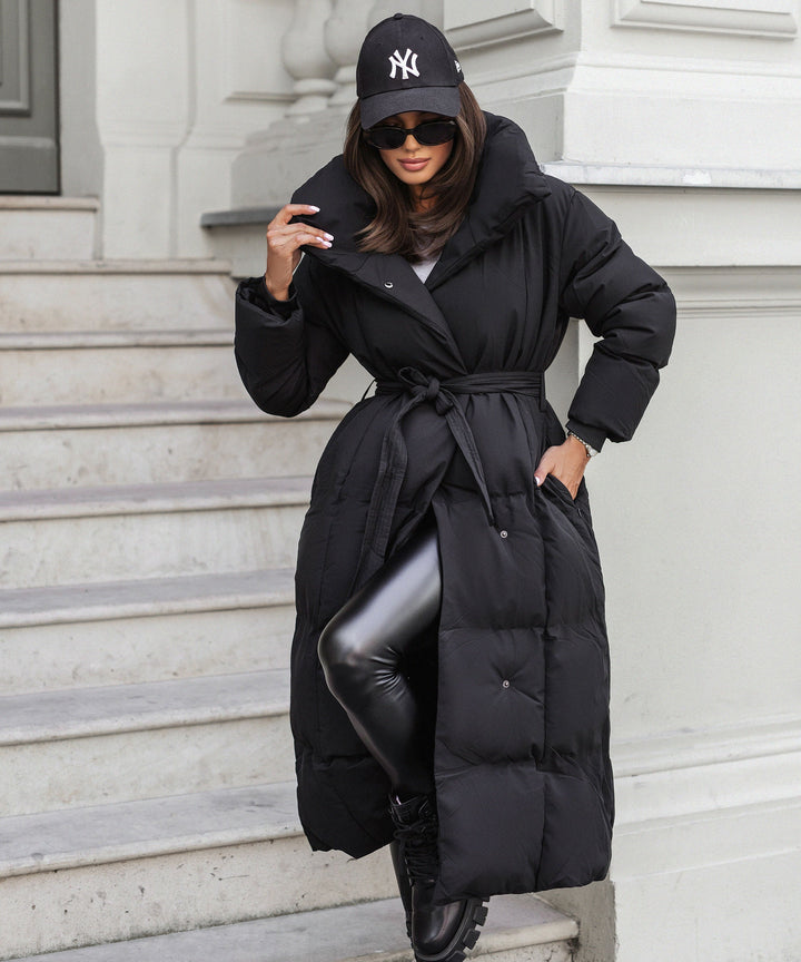 Drune | Damen Oversized Lange Gesteppten Winterparka