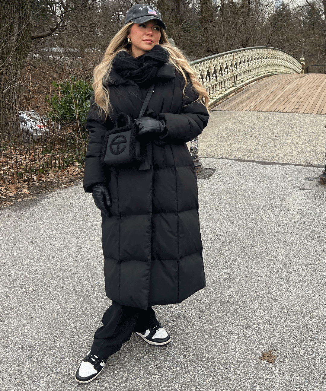 Drune | Damen Oversized Lange Gesteppten Winterparka