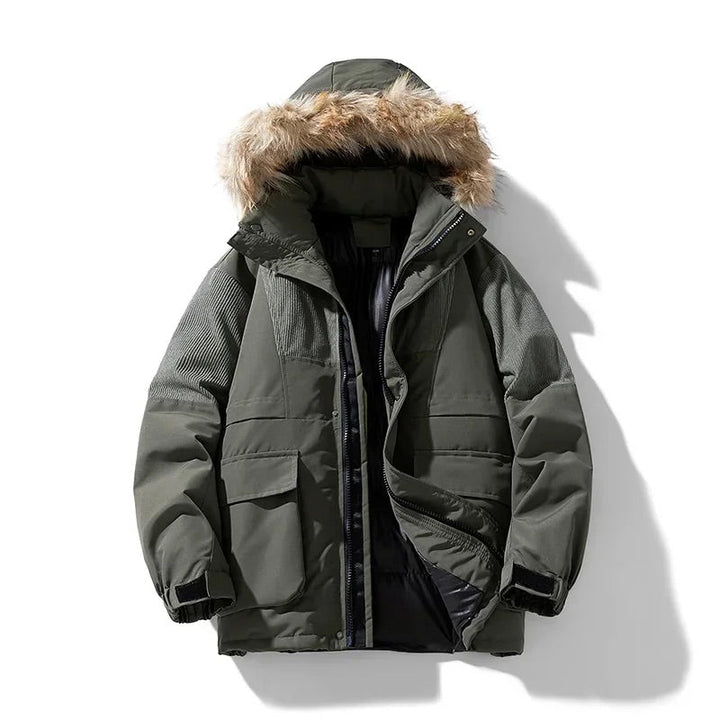 Drune | Elegante Oversized Steppwinterjacke