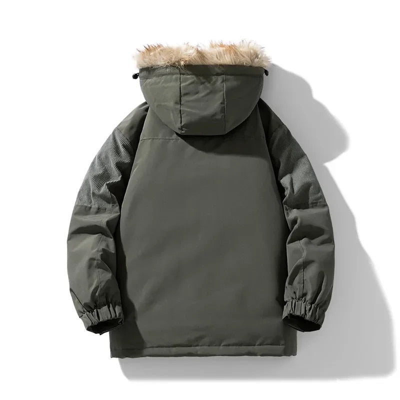 Drune | Elegante Oversized Steppwinterjacke