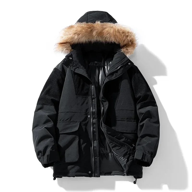Drune | Elegante Oversized Steppwinterjacke