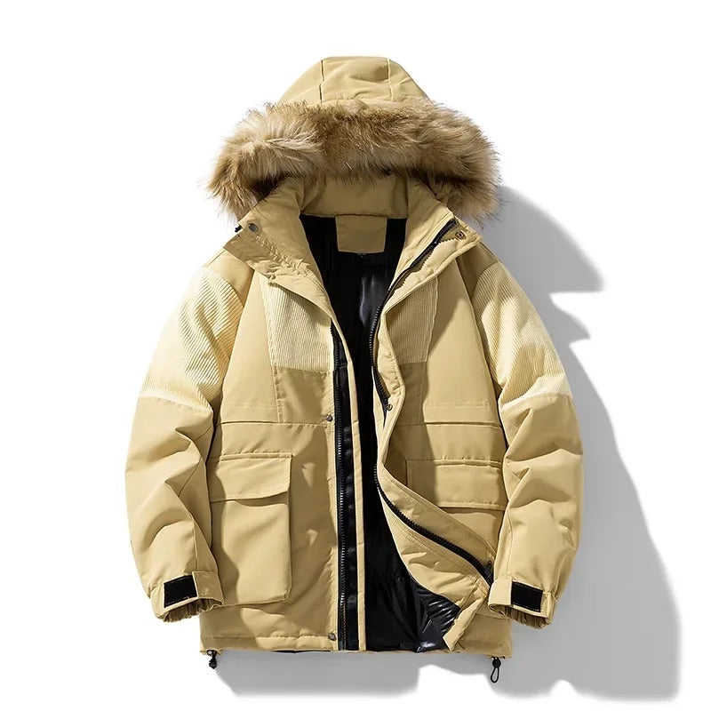 Drune | Elegante Oversized Steppwinterjacke