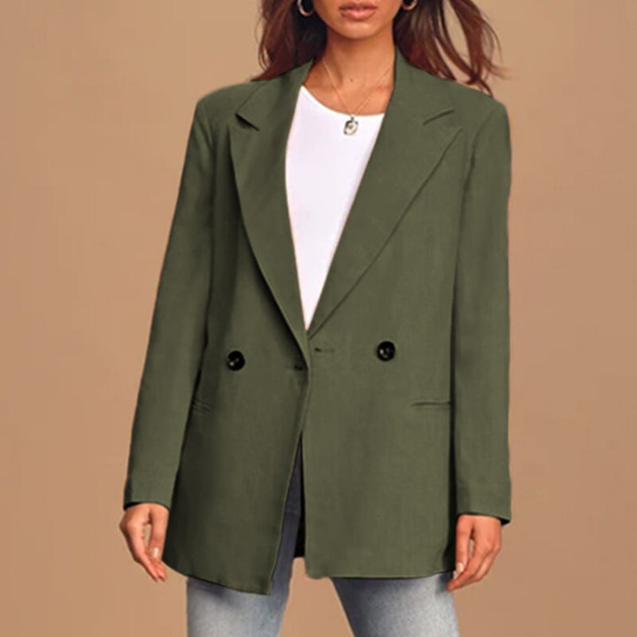 Drune | Blazer Übergroß Fit Doppelreihig Mit Knöpfen Klassische Revers