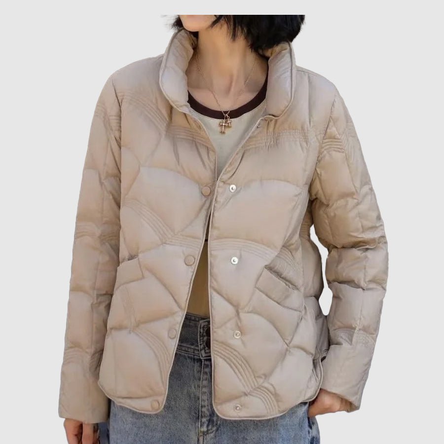 Drune | Puffer-Jacke - Leichte Wärme - Wasserabweisendes Polyester - Alltagsoberbekleidung